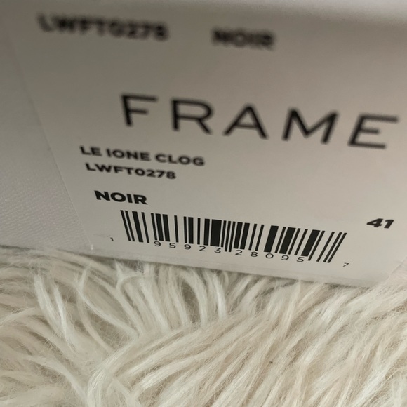 Frame leather Clogs - Picture 3 of 5